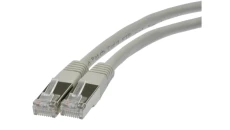 Patchcord FTP kat.5e kabel sieciowy LAN 2x RJ45 linka szary /15m/ 40.1056