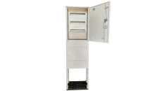 RT 40x60 3xTH z fundamentem obudowa termoutwardzalna 400x600x250 3x16 modułów IP 44 rozdzielnia elektryczna złącze kablowe