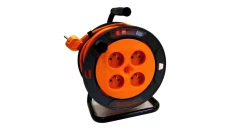 Przedłużacz bębnowy 20m OWY H05VV-F 3x1,0mm 4gn. termik pomar. 44612