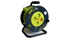 Przedłużacz bębnowy 40m OWY 3X1,5mm H05VV-F, 4gn /termik/ lemon 24447