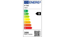 Oprawa Przemysłowa LED 200W HighBay 37000lm 6500K IP65 Ściemniana Czarna 5 Lat Gwarancji 7657