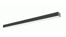 Oprawa liniowa zwieszana LED line PRIME FUSION czarna 20W 4000K 130lm/W 2600lm IP20 5 lat gwar.