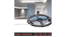 Taśma Premium 12V Slim 4mm 60led 6500K 500lm SMD2835 (5) PL3Y