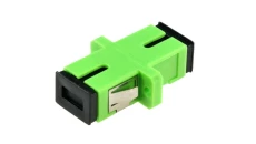 Adapter światłowodowy bezkołnierzowy jednomodowy SM SC/APC simplex ALANTEC FOA-SCA-SMSS
