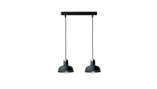 Lampa wisząca nowoczesna 2xE27 HEBE BLACK