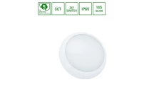 Plafon NYMPHEA CITY PRO 2 24/30W CCT 120st IP65 IK08 FI320x80 biały 5 lat gw.