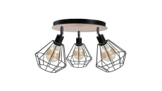 Spot loftowy 3xE27 ATWOOD