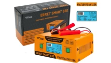 Prostownik mikroprocesorowy ERRET Smart E80 6V/12V/24V 15A (orange)