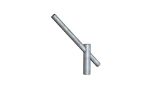 Wysięgnik nasadzany NO-1 45 fi 60