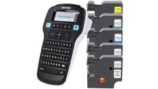 Drukarka DYMO Label Manager LM160 + 5 kolorowych taśm w zestawie