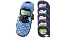 Drukarka etykiet DYMO LetraTag LT-100H + 5 kolorowych taśm w zestawie