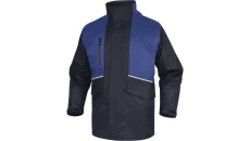 Kurtka 5 w 1 z poliestru pongee powlekanego PVC ALASKA3, kolor: granatowo-niebieski, rozmiar: M / ALAS3MBTM