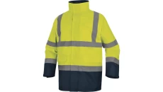 Kurtka ostrzegawcza 5 w 1 z poliestru oxford powlekanego PU SPEED, kolor: ​żółty fluo-granatowy, rozmiar: 5XL / SPEEDJM5X