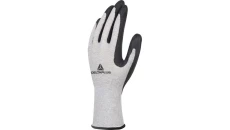 Rękawica antystatyczna z poliestru/węgla, powlekana pianką nitrylową, ścieg 15 VV722ESD, kolor: szaro-czarny, rozm:7 /VV722ESD07