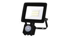 Oprawa reflektor Floodlight Slim G9 z czujnikiem ruchu 10W LED, 920lm, 4000K, czarna / 47974