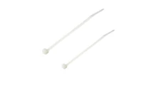 Opaska taśma trytytka zaciskowa kablowa 120x3,2mm biała 100szt / 08270