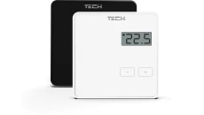 TECH R-8B - Regulator pokojowy bezprzewodowy kolor biały