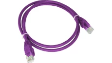 Patch-cord U/UTP kat.6A LSOH fioletowy 5m ALANTEC