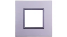 DANTE Ramka pojedyncza aluminium lakierowane ALUMINIUM 4542281