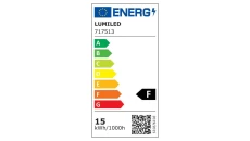 Żarówka LED G53 AR111 15W = 100W 1521lm 3000K Ciepła 24 12V DC Srebrna LUMILED
