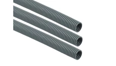 Rura osłonowa karbowana 32/26 PVC, szara /opak. = 50m/