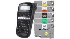 Drukarka etykiet Brother PT-H110 + 5 kolorowych taśm TZE w zestawie