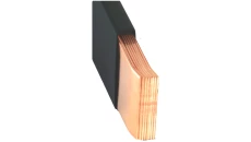 Szyna miedziana MOFLEX 40x1x8 320mm2 In=1237A 2m MMC0400801
