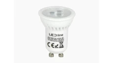 LED line PRIME żarówka LED GU11 3W 4000K neutralna 330lm CERAMICZNA 38st. 5 lat gwar.