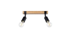 Plafon ZUCA 2 czarny