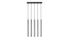Lampa wisząca PASTELO 5L beton