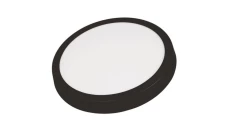 DOWNLIGHT natynkowy OKRĄG 209x27 18W 4000K 1400lm Czarny