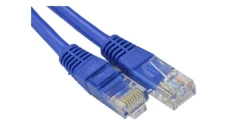 Patchcord UTP kat.5e kabel sieciowy LAN 2x RJ45 linka niebieski 3m