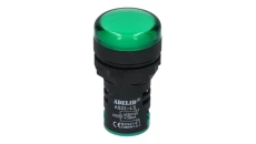 Lampka kontrolna sterownicza zielona LED fi:22