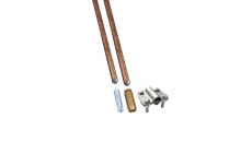 Uziom 3m komplet uziemiający MIEDZIOWANY + osprzęt