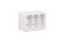 Rozgałęźnik 3gn. - 3x2P-euro, bez uziemienia, biały / 12730