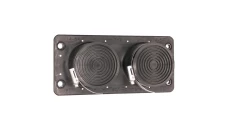 Przepust dławiący HIK-2 z opaską zaciskową - czarny