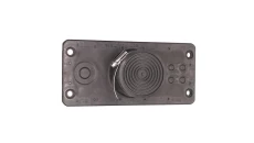 Przepust dławiący HIK-1 z opaską zaciskową - czarny