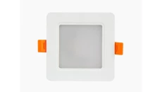 LED line LITE Downlight Plafon MOLLY 5W 450lm 3000K ciepła kwadrat podtynk 3 lata gwar.