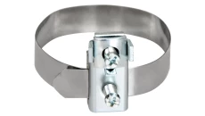 Zacisk uziemiający ZS 16 VK - (z taśmą uziemiającą ze stali nierdzewnej)