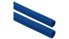 Rura osłonowa karbowana, bezhalogenowa, polipropylen 40/34 niebieska /opak. = 25m/