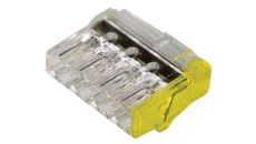 Szybkozłączka samozaciskowa bezgwint., 4x2,5mm2 - 5szt / 24563