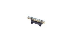 Listwa zaciskowa na szynę L12 fazowa 12-torowa 16mm² 400V AC 63A czarna 81701007