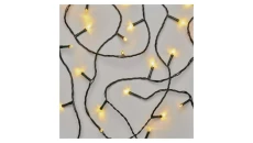 Lampki choinkowe 180 LED 18m, ciepła biel, zielony przewód, 8 programów, IP44 D4AW07