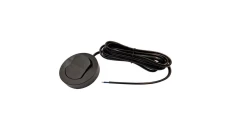 Włącznik meblowy czarny nawierzchniowy fi65 230V 2,5A z kablem 2m 2x0,75mm2