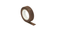Taśma izolacyjna brązowa, uniepalniona,szerokość 15mm, grubość 0,13mm, 10m długości,OR-AE-13214/BR/10m
