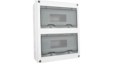 Rozdzielnica natynkowa hermetyczna 2x12 modułowa 1000V DC z listwą N+PE IP65 APV