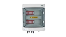 Rozdzielnica przył. hermetyczna EMITER IP66 z ogranicznikiem przepięć DC Dehn 1000V typu 1+2, 10x łańcuch PV, 10x MPPT EM-1037_D