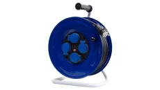 Przedłużacz na bębnie metalowym GRANDE-320 4x230V IP44 3x1,5 (OW) /40m/ z termikiem i kontrolką