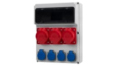 Rozdzielnica FEMO 13M - gniazda 2x16A 5p, 32A 5p, 4x230V /13 modułów/