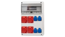 Rozdzielnica LEGATO 16M - gniazda 4x16A 5p, 4x230V /16 modułów/